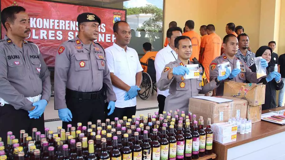 Polres Sumenep Ungkap 459 Tindak Pidana Sepanjang Tahun 2023