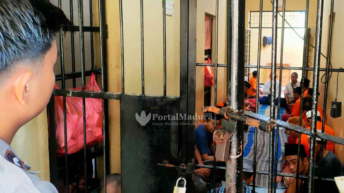 Hadirkan Penceramah, Tahanan Polres Sumenep Dapat Pembinaan Rohani dan Mental