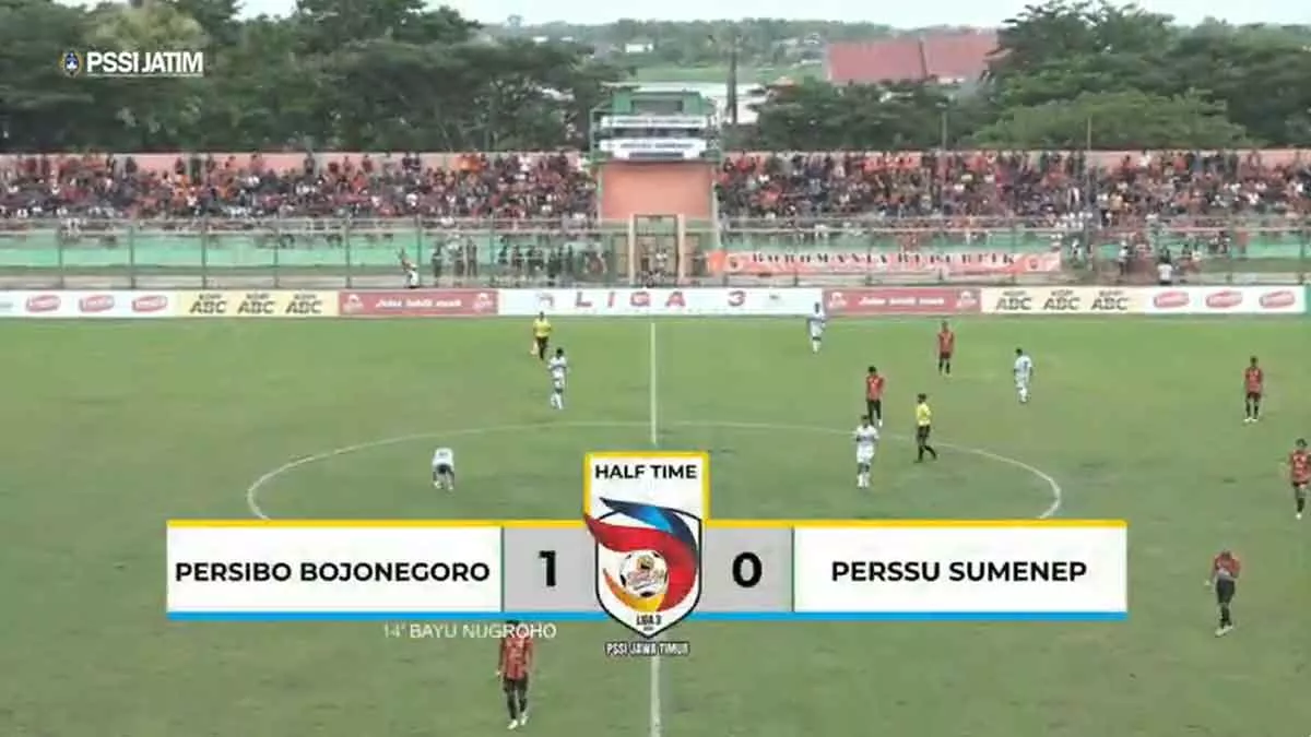 Babak I, Perssu MC Tertinggal 1-0 Kontra Persibo 8 Besar Liga 3 Jatim 2023-2024