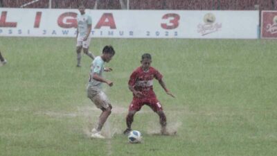 Berjibaku di Tengah Hujan Deras, Perssu MC Gunduli Suryanaga 2-0
