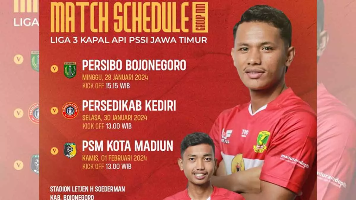Jadwal Laga Perssu MC, Hari Pertama Kontra Persibo Bojonegoro