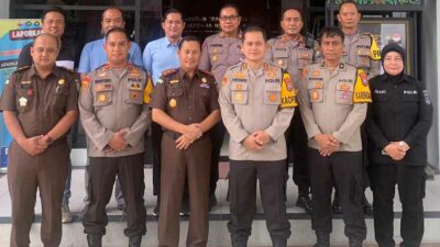 Penguatan Penegakan Hukum, Kapolres Sumenep Kunjungi Kejari