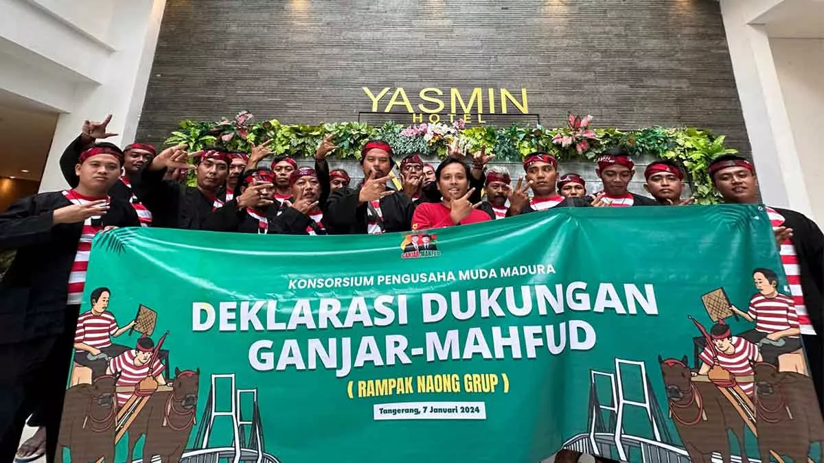 Pengusaha Muda Madura Deklarasi Dukung Ganjar-Mahfud