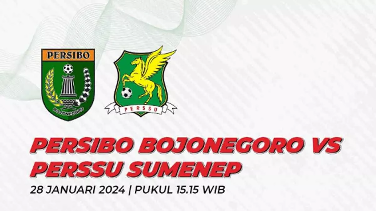 Link Live Streaming Persibo Bojonegoro vs Perssu Madura City