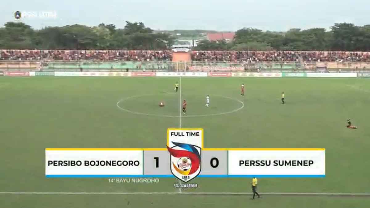 Persibo Menang Tipis 1-0 Kontra Perssu MC 8 Besar Liga 3 Jatim 2023-2024
