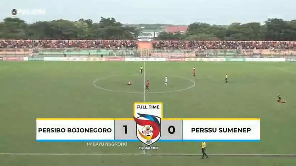 Persibo Menang Tipis 1-0 Kontra Perssu MC 8 Besar Liga 3 Jatim 2023-2024