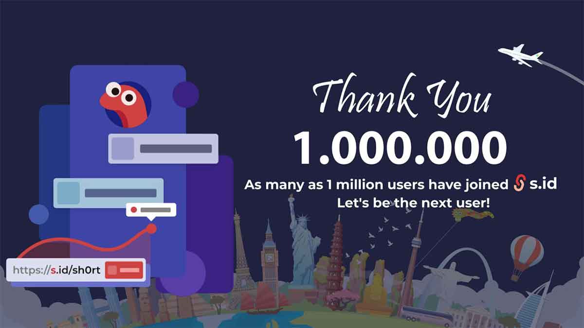 Tumbuh Signifikan, Link Shortener dan Bio Link Asli Indonesia Miliki 1 Juta Pengguna