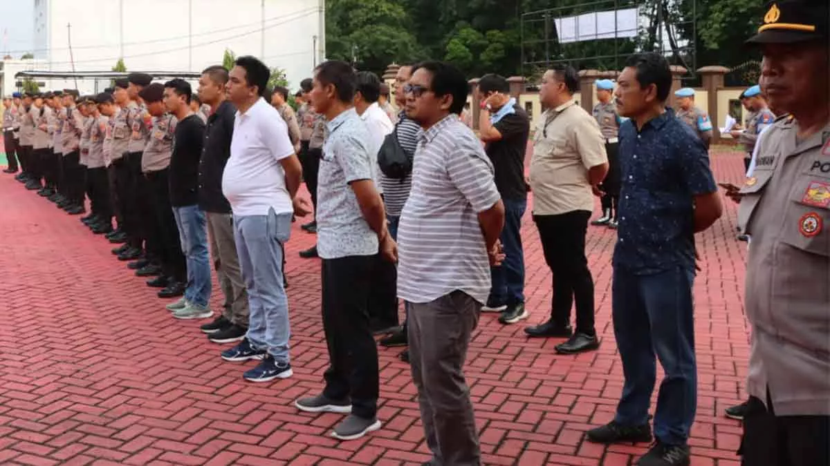 Polres Sumenep Siagakan Ratusan Personel Amankan Kampanye Anies-Muhaimin