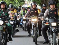 Amankan Pemilu 2024, TNI-Polri Gelar Patroli Skala Besar di Sumenep