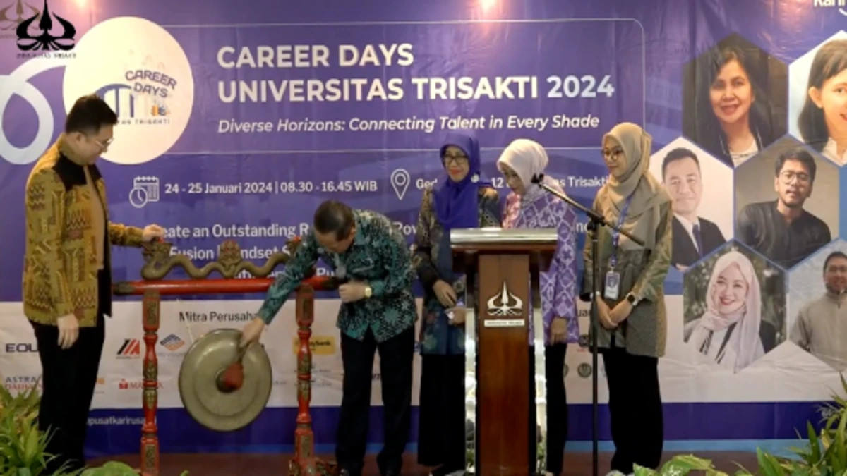 Career Days Universitas Trisakti 2024 Berhasil Menyatukan Peluang Karir dengan Berbagai Potensi