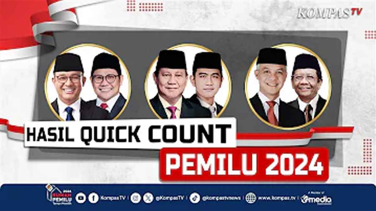 Hasil Quick Count Pilpres Rabu 14 Februari 2024 Melalui Link Ini