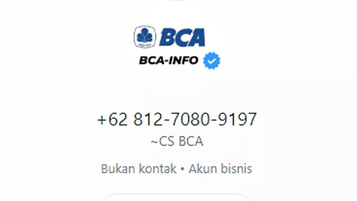 Hati-hati, Beredar Pengumuman Hoaks Skema Biaya TF BCA