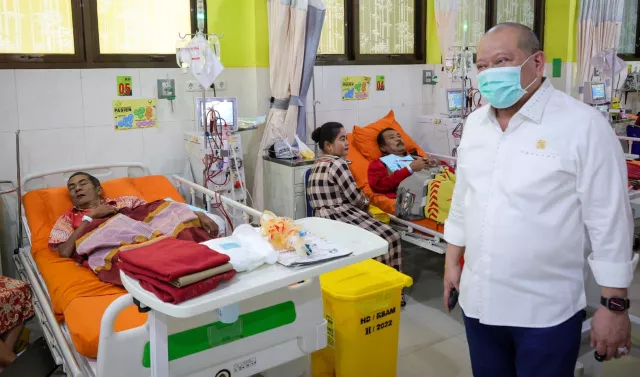 Kerjasama Diputus BPJS, LaNyalla Langsung Datangi RSU Anwar Medika Sidoarjo