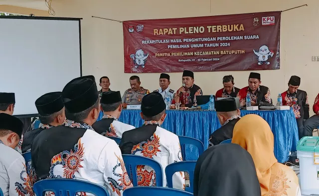 PPK Batuputih Gelar Rekapitulasi Hasil Pemilu 2024