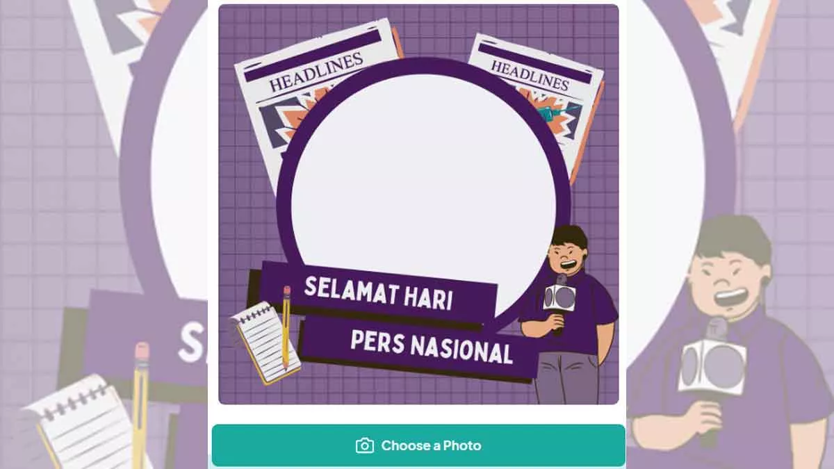 Link Download Twibbon Hari Pers Nasional 2024