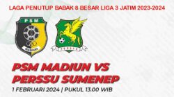 Link Live Streaming PSM Madiun vs Perssu MC Sumenep