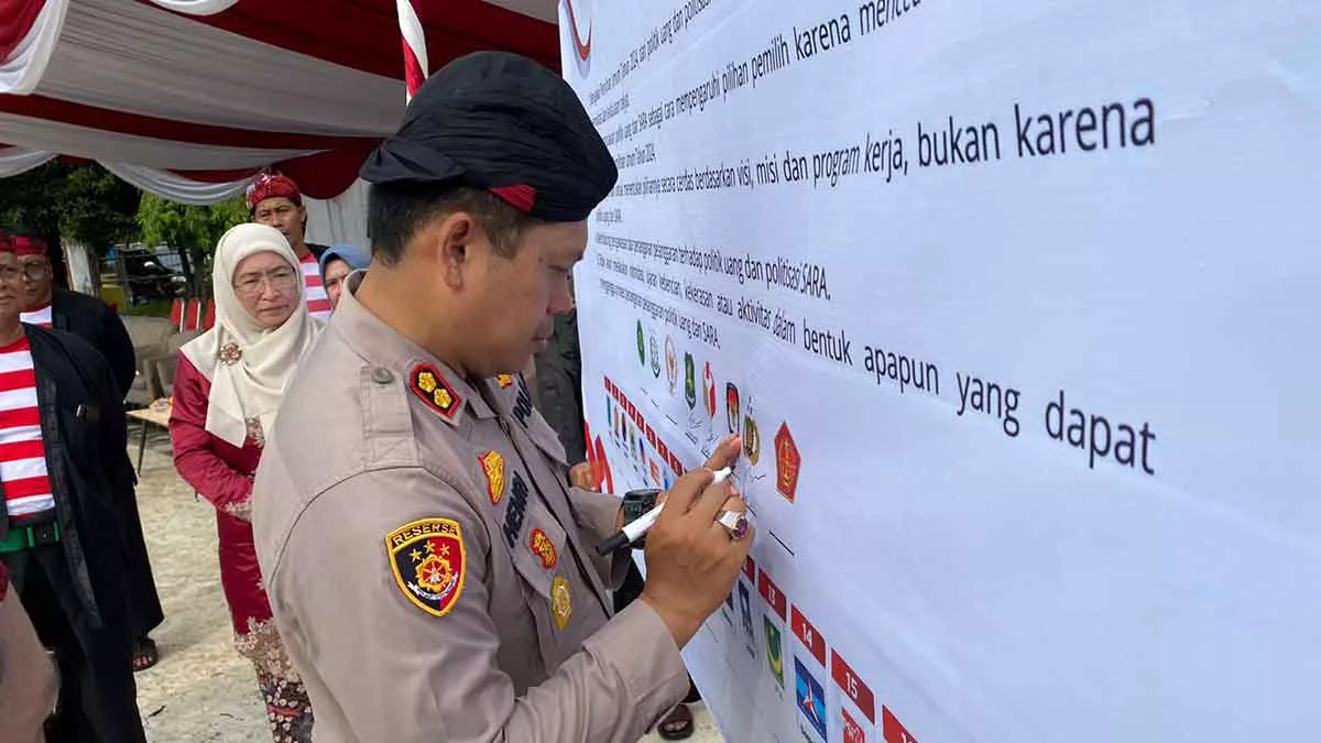 Polisi Sumenep Minta Bawaslu Pastikan Pemilu 2024 Berjalan Sesuai Ketentun