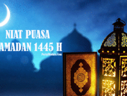 Niat Puasa Ramadan 1445 H