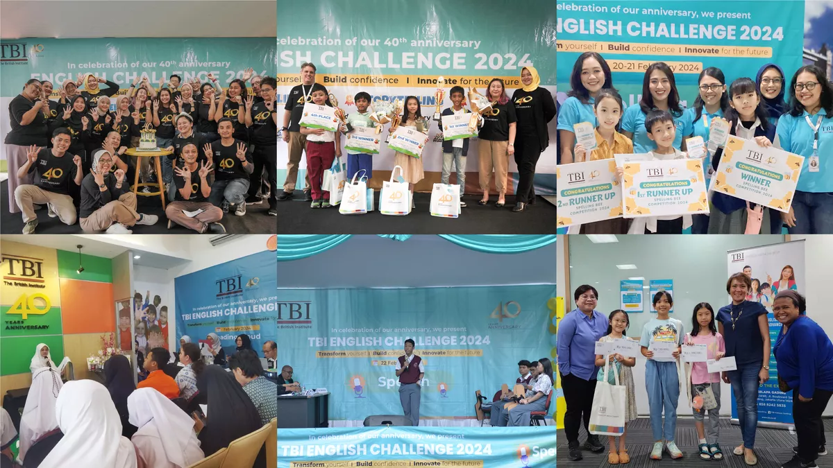 Perayaan Dan Pertandingan Bahasa Inggris Untuk Pemuda Indonesia Merayakan 40 Tahun Keberadaan The British Institute (Tbi) - Portalmadura.com Perayaan dan Pertandingan Bahasa Inggris untuk Pemuda Indonesia Merayakan 40 Tahun Keberadaan The British Institute (TBI)