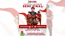 Nobar Timnas U-23 Indonesia vs Uzbekistan