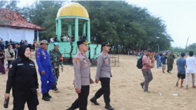 Pastikan Keselamatan Pengunjung, Polisi Cek Wisata Pantai Lombang Sumenep