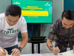 Eratani dan Bank BJB Kerja Sama Fasilitasi Kredit untuk Petani