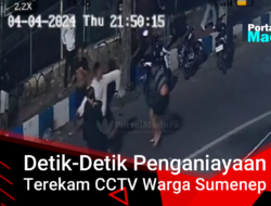 Video Detik-Detik Penganiayaan Terekam CCTV Warga Sumenep