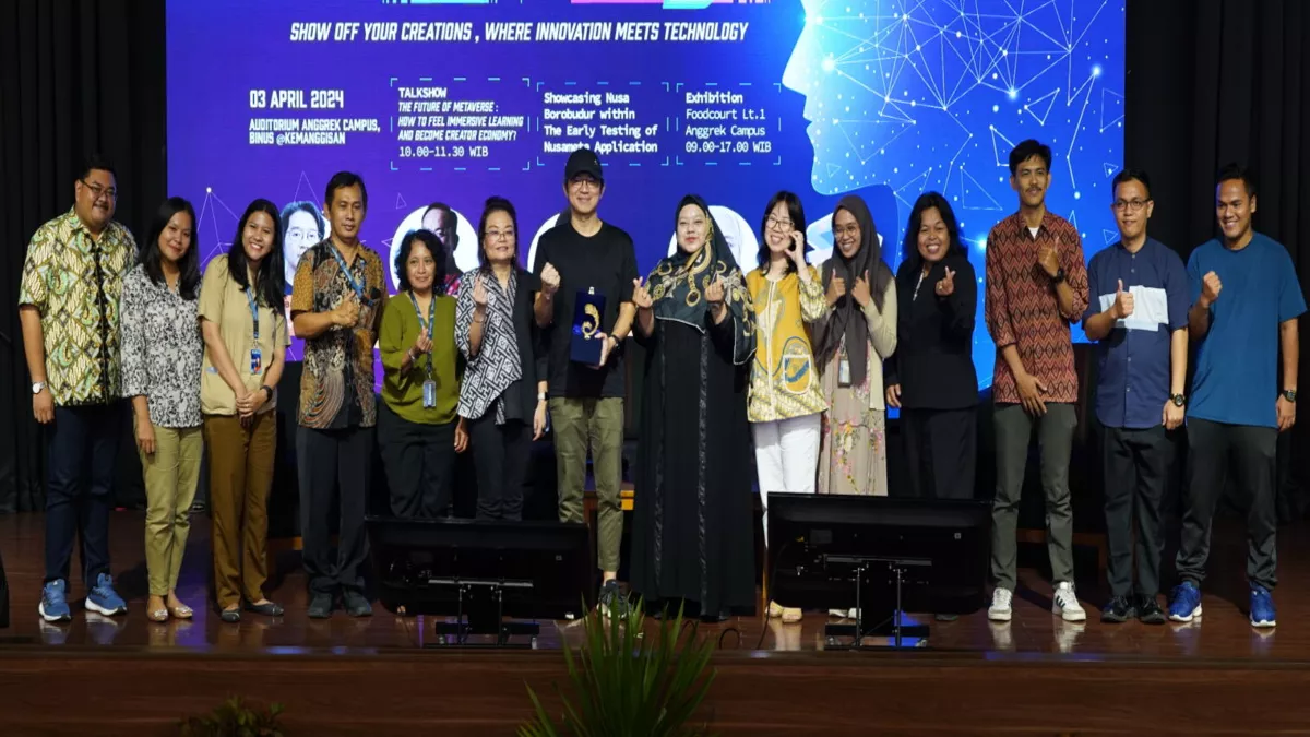 Binus University Luncurkan Wisata Digital Nusameta Borobudur - Portalmadura.com BINUS University Luncurkan Wisata Digital Nusameta Borobudur