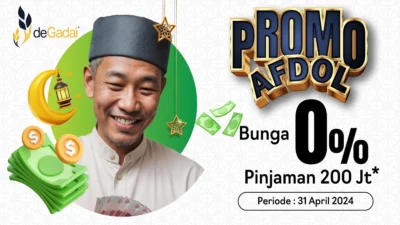 Promo Spesial deGadai: Nikmati Pinjaman Hingga 200 Juta Rupiah Tanpa Bunga!
