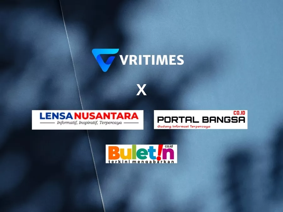 VRITIMES Gandeng Tiga Media Online Terkemuka di Indonesia
