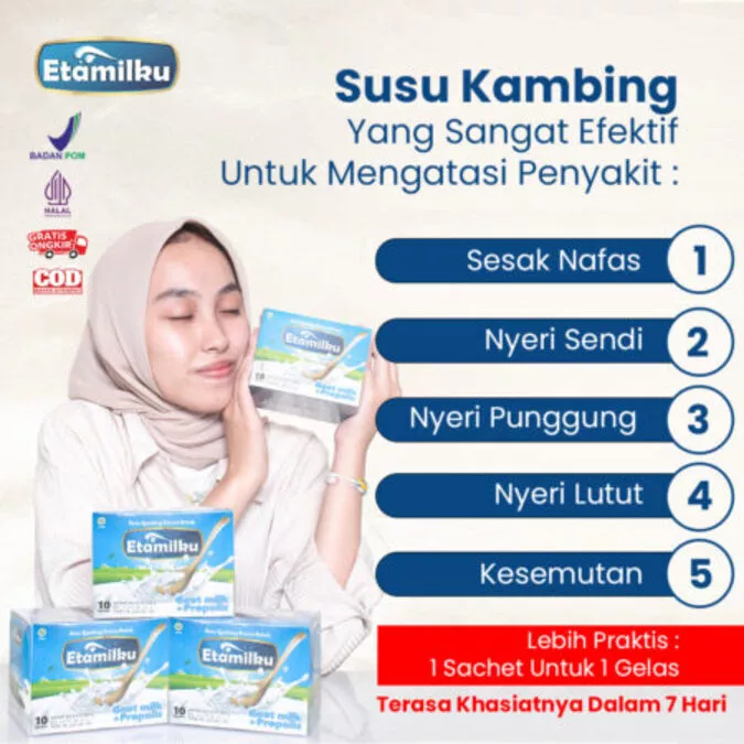 Susu Kambing Etamilku: Solusi Terbaik untuk Kesehatan Pernafasan Anda