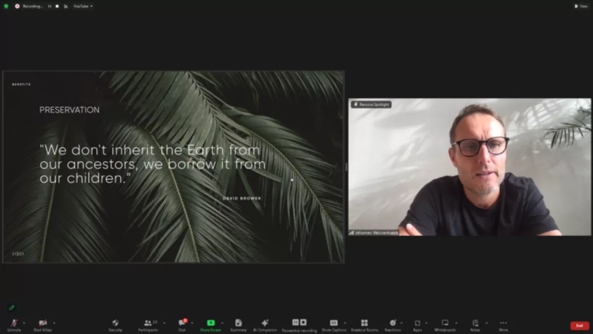 Webinar Green Skilling LindungiHutan dengan CEO OXO Group Bahas Strategi Green Branding