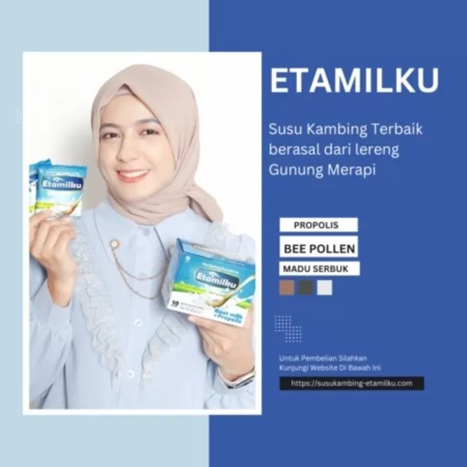 ETAMILKU: Susu Kambing Merapi untuk Nyeri Sendi dan Sesak Nafas
