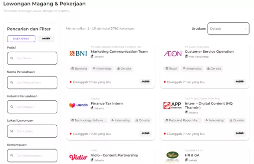 Pendaftaran Program MSIB Angkatan 7 Melalui KarirLab Telah Dibuka