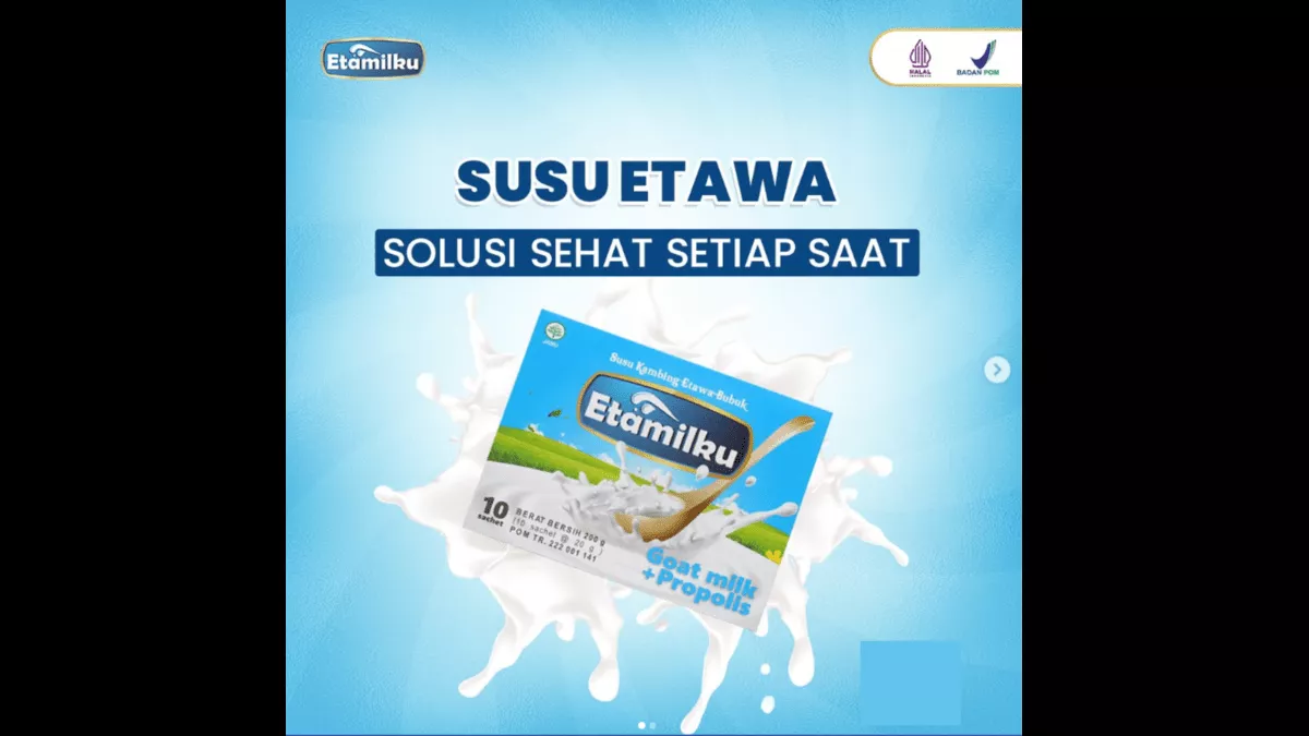 Elmedinah Luncurkan Etamilku: Susu Kambing Gunung Merapi untuk Nyeri Sendi dan Pernapasan