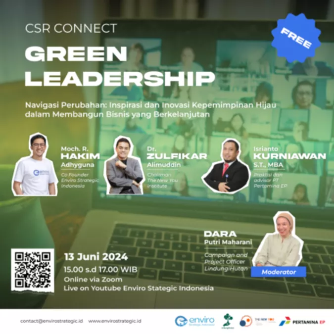 Webinar Green Leadership untuk Bisnis Keberlanjutan di Indonesia