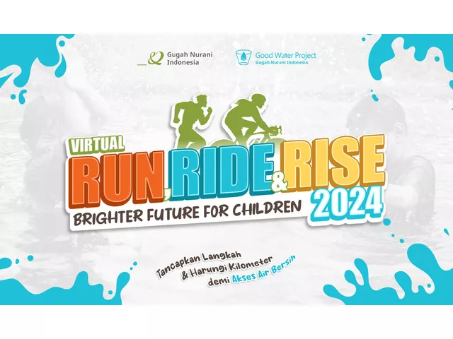 Berlari dan Bersepeda untuk Air Bersih: Run, Ride, and Rise 2024 Menggalang Dana untuk NTT