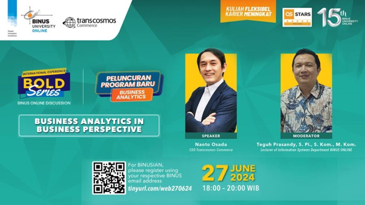 Peluncuran Jurusan Business Analytics di Binus Online University