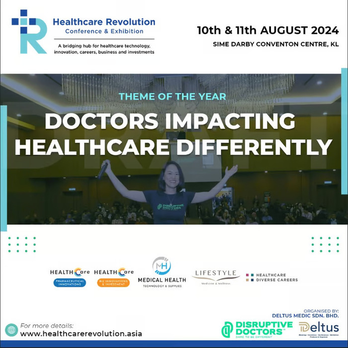 Disruptive Doctors® Gelar Konferensi Revolusi Kesehatan 2024