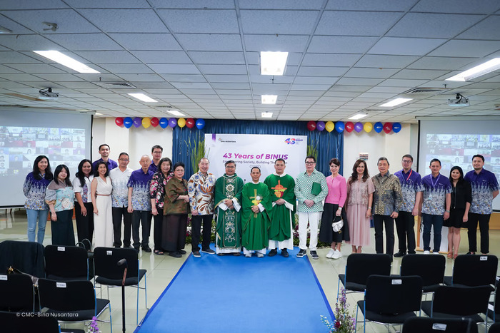 BINUS Merayakan HUT ke-43 dengan Komitmen Baru