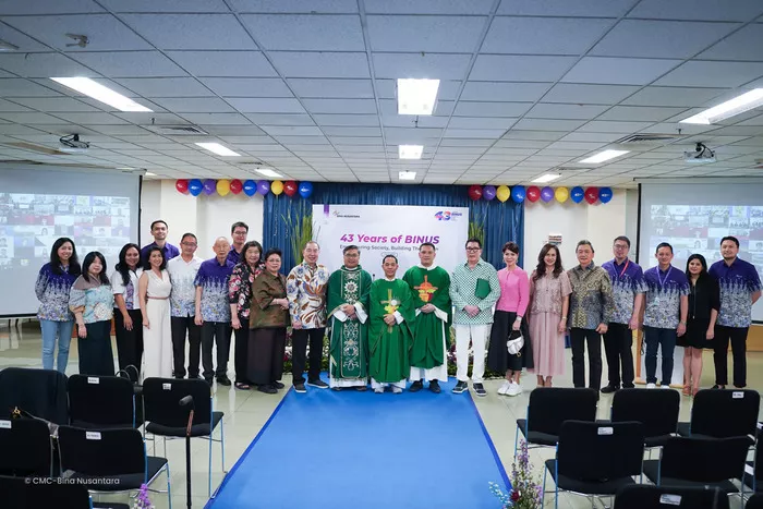 BINUS Merayakan HUT ke-43 dengan Komitmen Baru