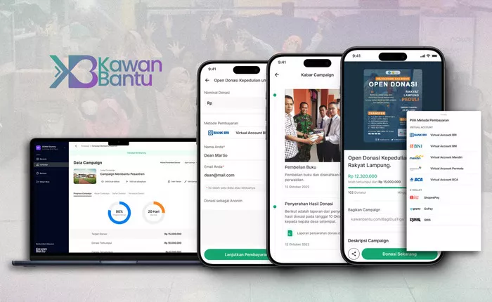 KawanBantu Hadirkan Solusi Cepat untuk Membuat Platform Penggalangan Dana Sendiri