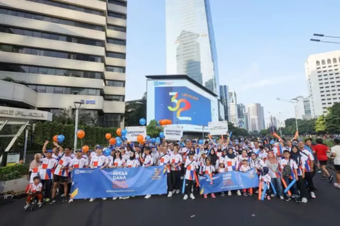 BRI-MI Peringati HUT ke-32 dengan Fun Walk dan Situs Baru