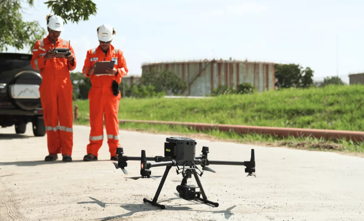Halo Robotics Sukses Gunakan DJI Zenmuse H30T untuk Inspeksi GVI