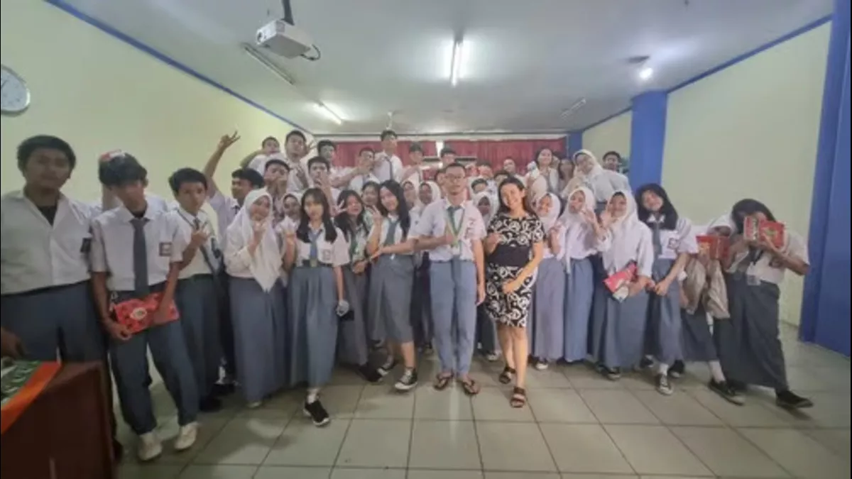 Workshop Public Speaking di SMK Bina Karya