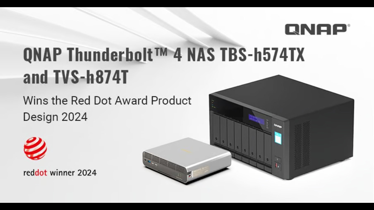QNAP Raih Red Dot 2024 untuk Desain NAS