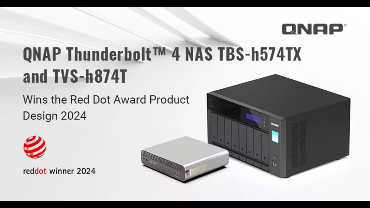 QNAP Raih Red Dot 2024 untuk Desain NAS