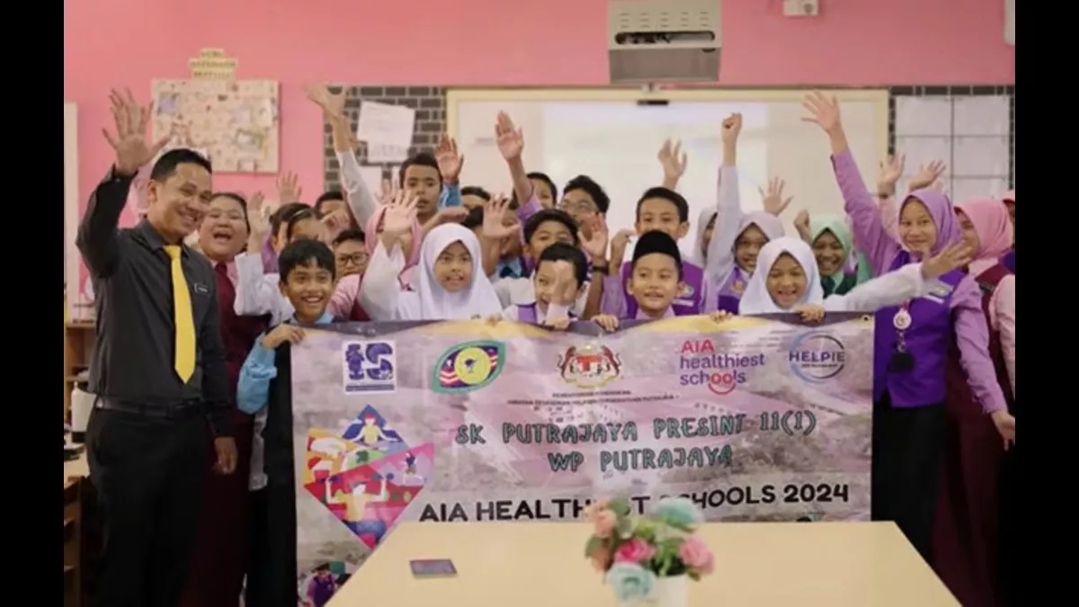Sekolah Kebangsaan Putrajaya Menangkan Kompetisi Sekolah Tersehat Asia Pasifik