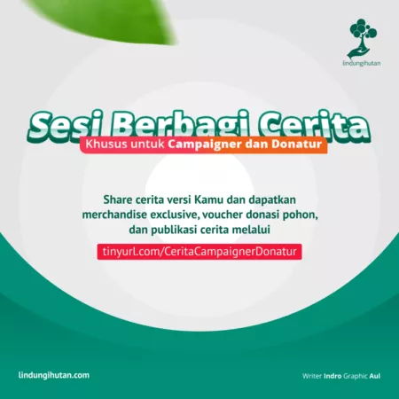 Berbagi Cerita dan Raih Hadiah dari LindungiHutan