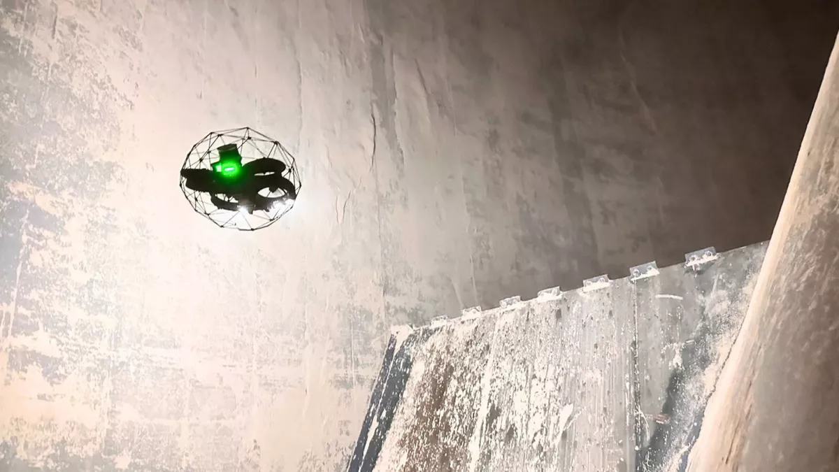 Drone Elios 3: Solusi Inspeksi Aman dan Efisien di Industri Semen